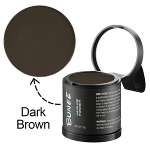 BUNEE vattenfast Hårlinjepulver Concealer - 10g - Mörkbrun - Dark Brown