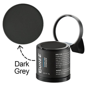 BUNEE vattenfast Hårlinjepulver Concealer - 10g - Mörkgrå - Dark Grey