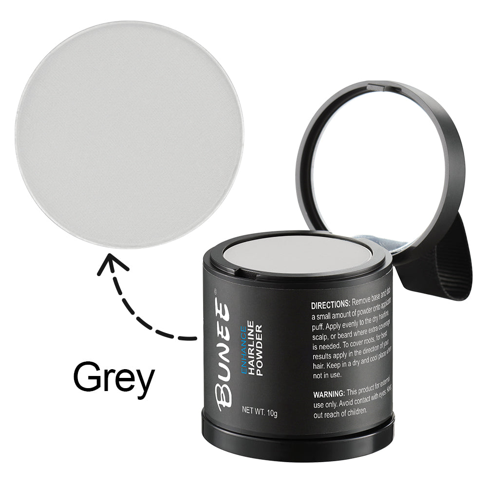 BUNEE vattenfast Hårlinjepulver Concealer - 10g - Grå - Grey