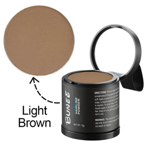 BUNEE vattenfast Hårlinjepulver Concealer - 10g - Ljusbrun - Light Brown