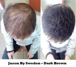 HÅRFIBER - JASON BY SWEDEN - 4G - MÖRKBRUN - DARK BROWN