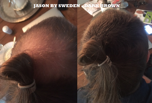 HÅRFIBER - JASON BY SWEDEN - 25G - MÖRKBRUN - DARK BROWN - JasonBySweden