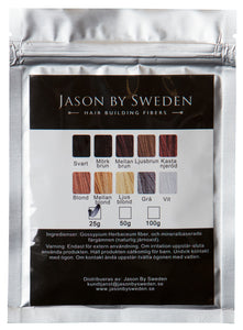 HÅRFIBER - JASON BY SWEDEN - REFILLPACK - LIGHT BLONDE - LJUSBLOND - JasonBySweden